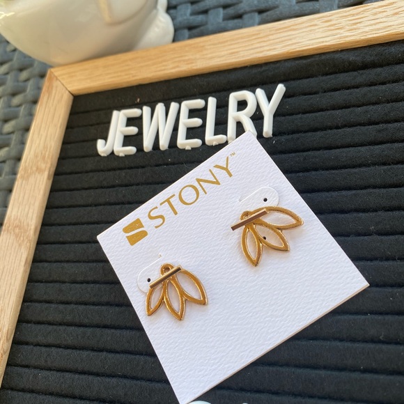 Lotus Earrings - Picture 4 of 11